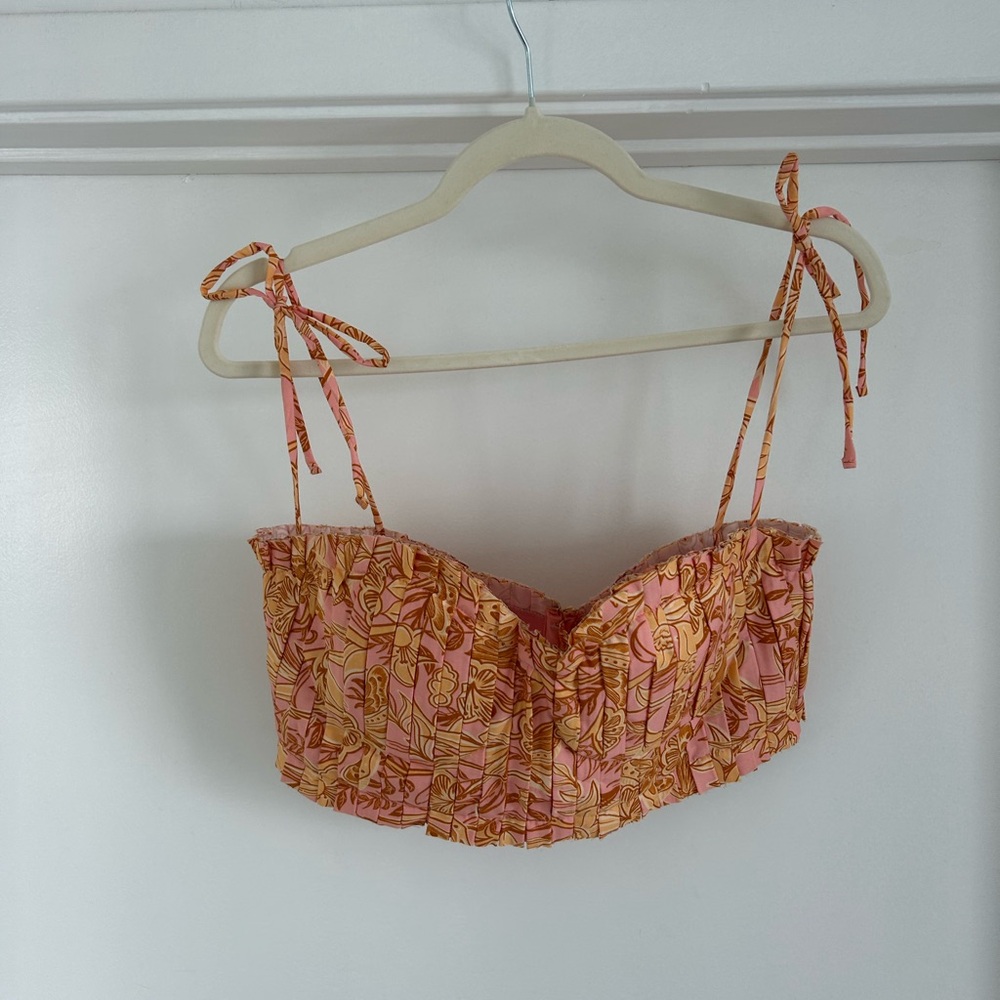 Agua Bendita Pink and Orange Apparel